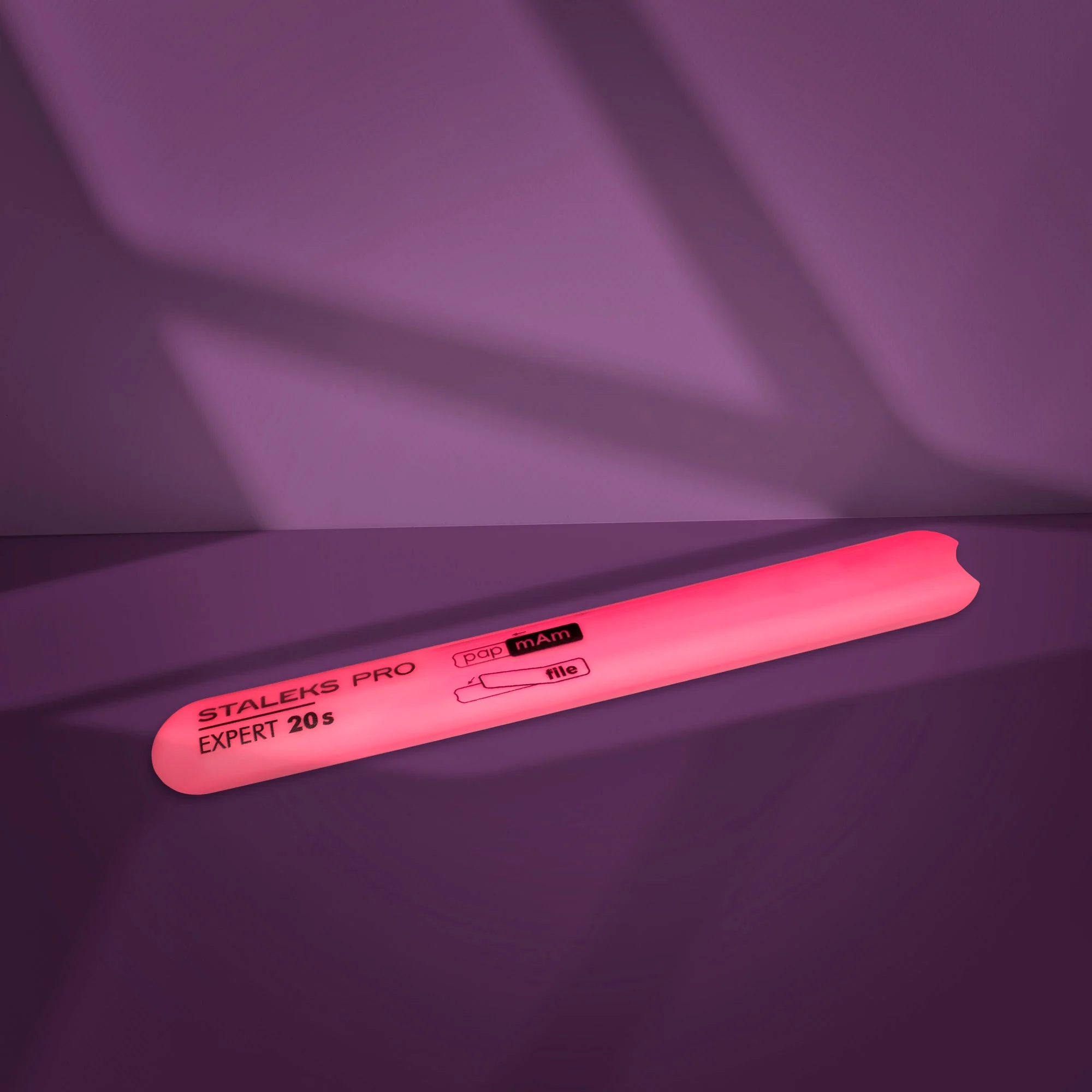 STALEKS BAZA PLASTYKOWA PROSTA SKOŚNA DO PILNIKÓW EXPERT 20S (130 MM)