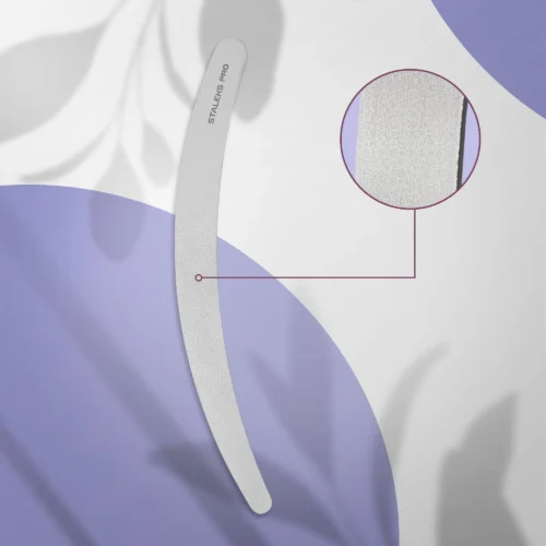 STALEKS PILNIK LASEROWY DO PAZNOKCI EXPERT 10 170 MM WYGIĘTY BANAN