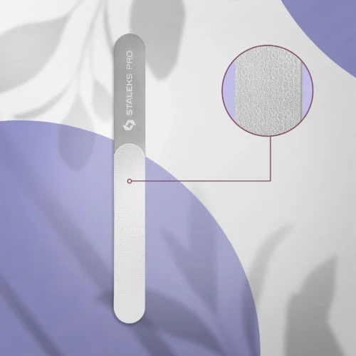 PILNIK LASEROWY DO PAZNOKCI EXPERT 11 165 MM SZEROKI PROSTY Z UCHWYTEM