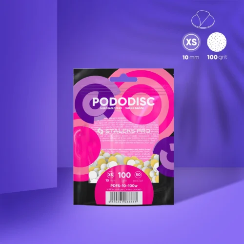 WYMIENNE PILNIKI NA MIĘKKIEJ BAZIE DO DYSKU PEDICURE PODODISC XS EXPERT (50 SZT)